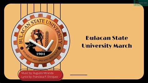 bulsu hymn and march|Bulacan State University March (BulSU March) .